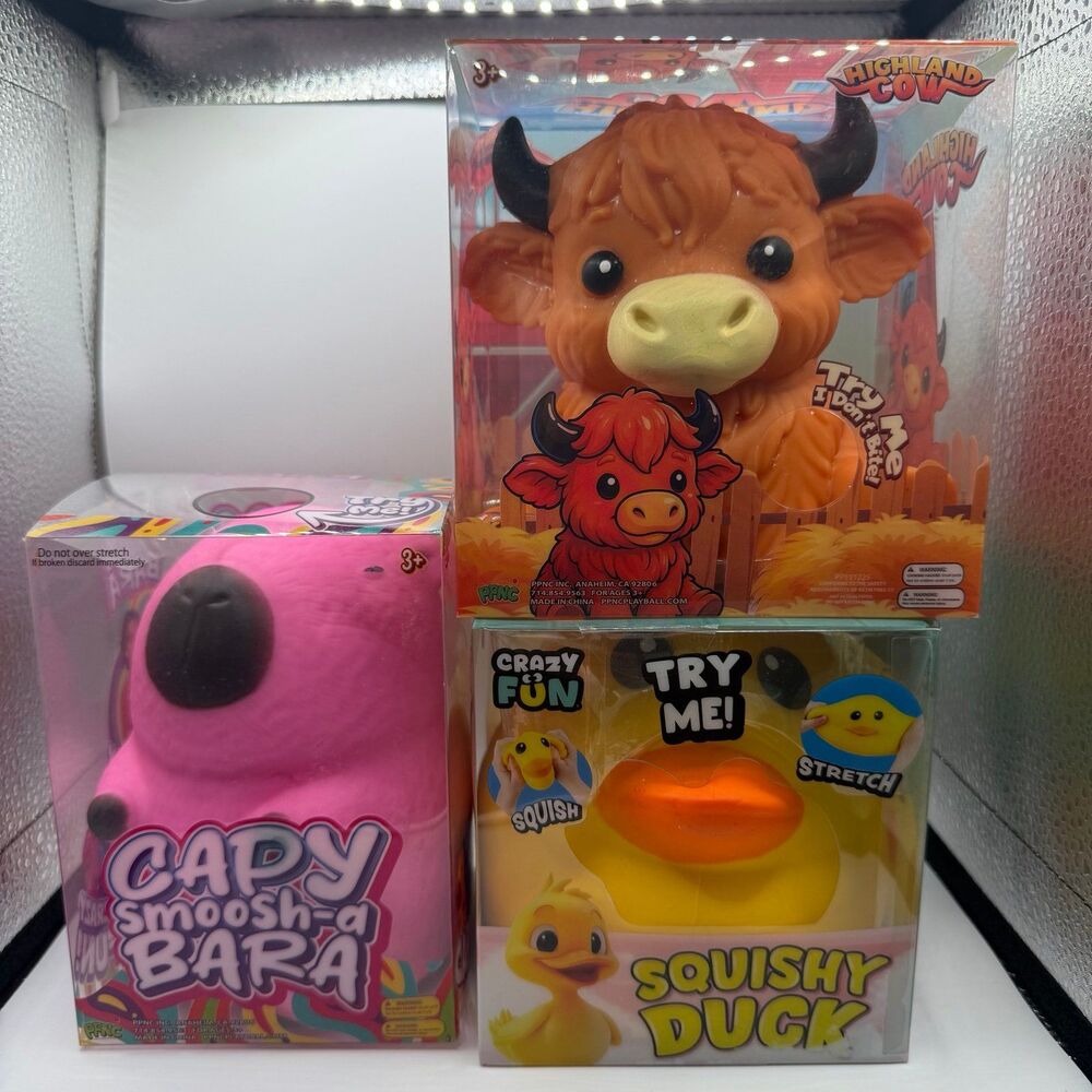 Five Below - Viral Jumbo Squishy Bundle: 3 Pieces (See Photos/ Read Description)